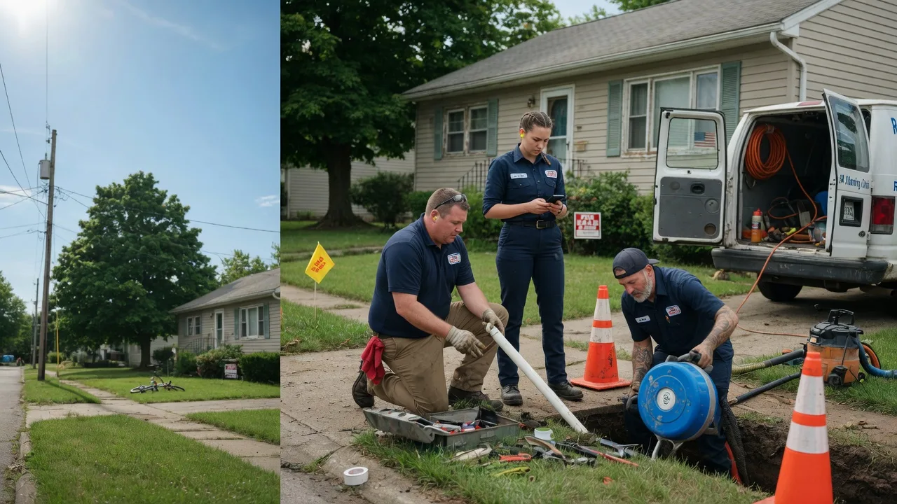 Sewer Line Repair in Abbyville, KS near me